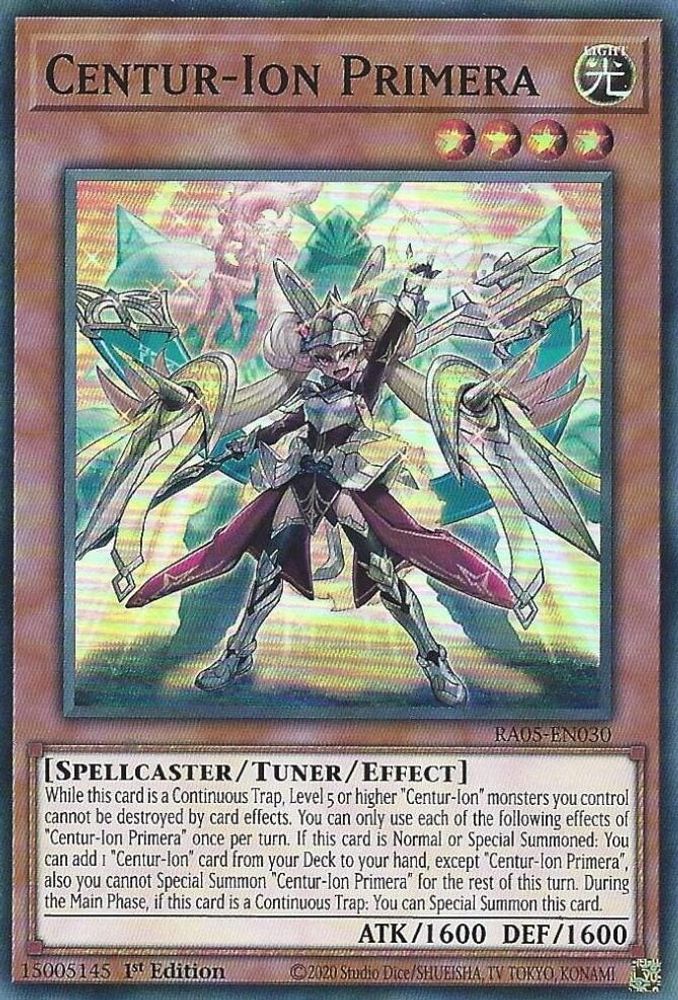 Centur-Ion Primera (RA05-EN030) - Super Rare