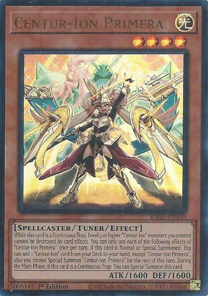 Centur-Ion Primera (Ultra Rare) (RA05-EN030) - Ultra Rare