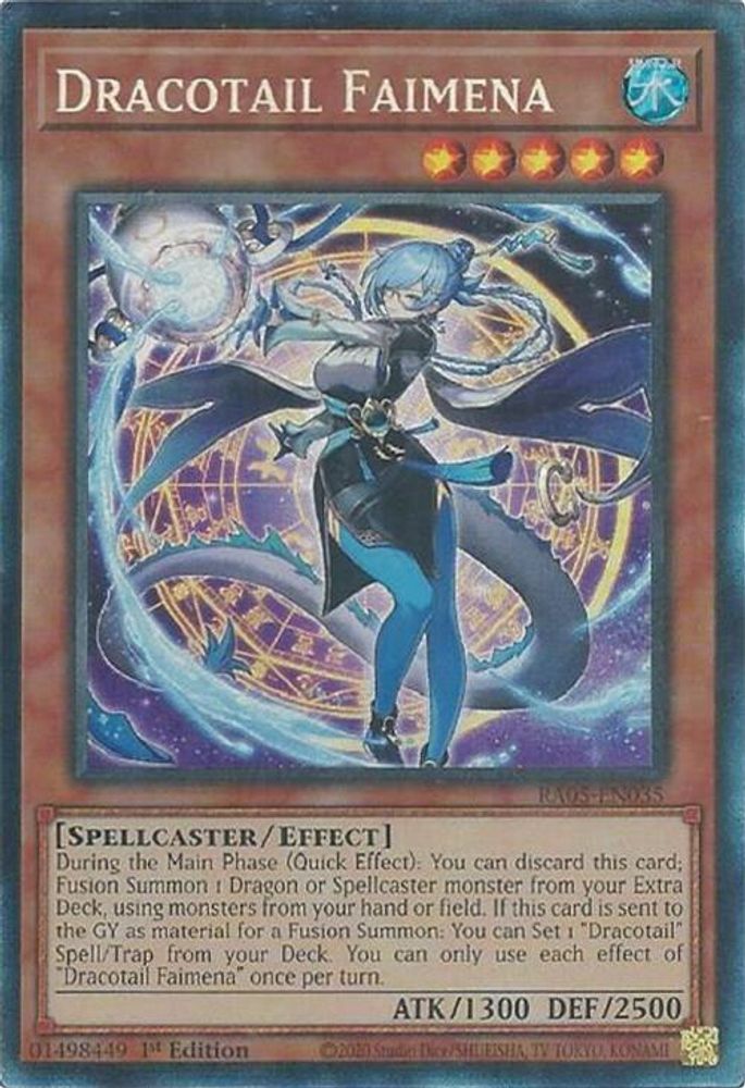 Dracotail Faimena (Collector's Rare) (RA05-EN035) - Collector's Rare