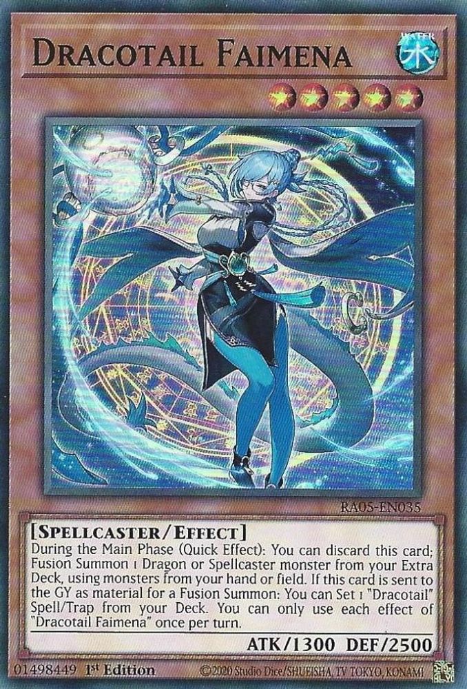 Dracotail Faimena (RA05-EN035) - Super Rare