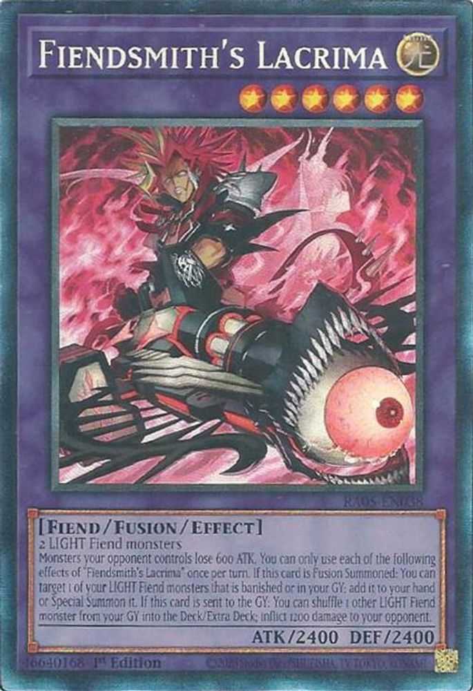 Fiendsmith's Lacrima (Collector's Rare) (RA05-EN038) - Collector's Rare
