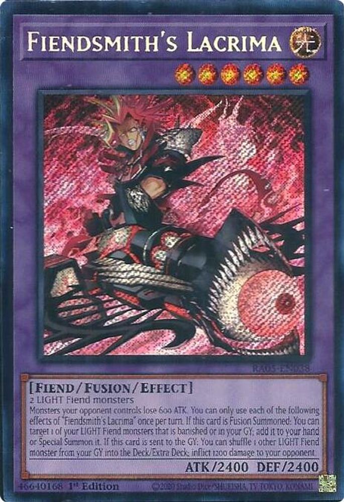 Fiendsmith's Lacrima (Secret Rare) (RA05-EN038) - Secret Rare