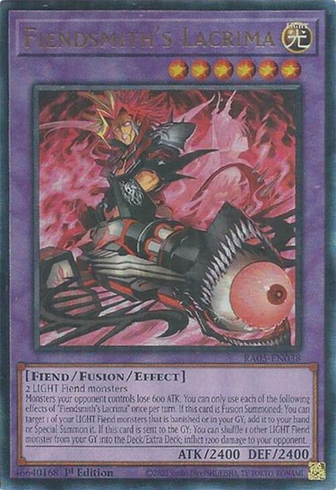 Fiendsmith's Lacrima (Ultimate Rare) (RA05-EN038) - Ultimate Rare