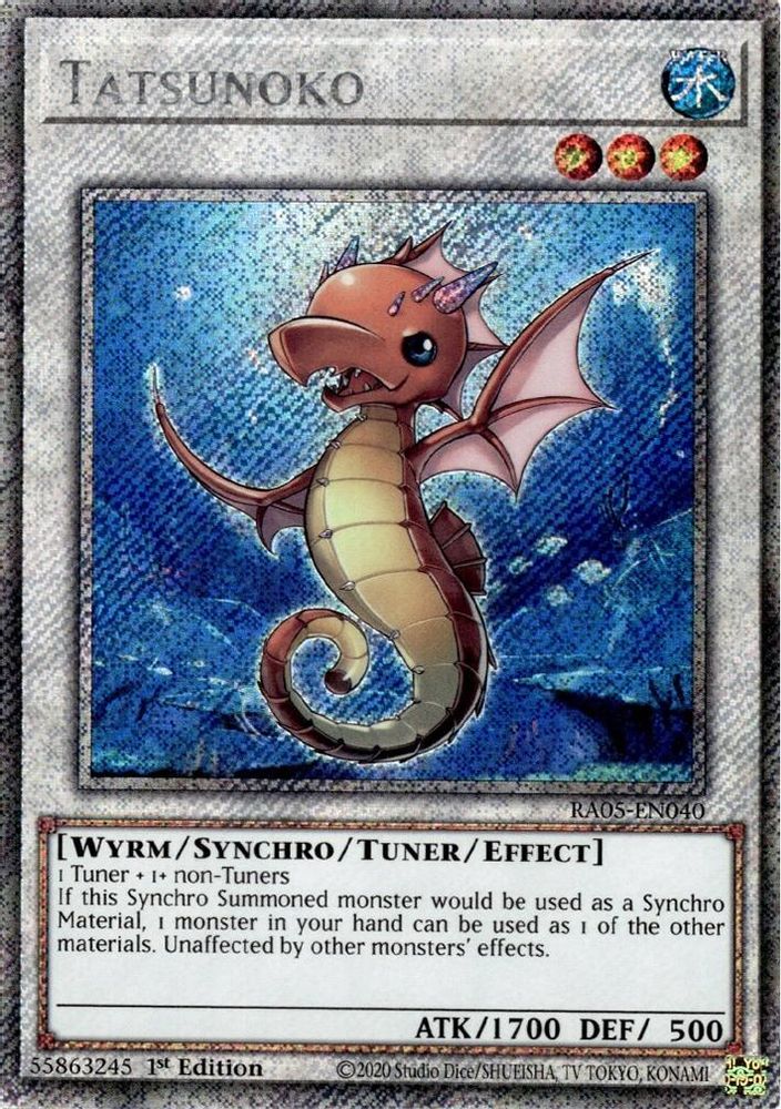 Tatsunoko (Platinum Secret Rare) (RA05-EN040) - Platinum Secret Rare