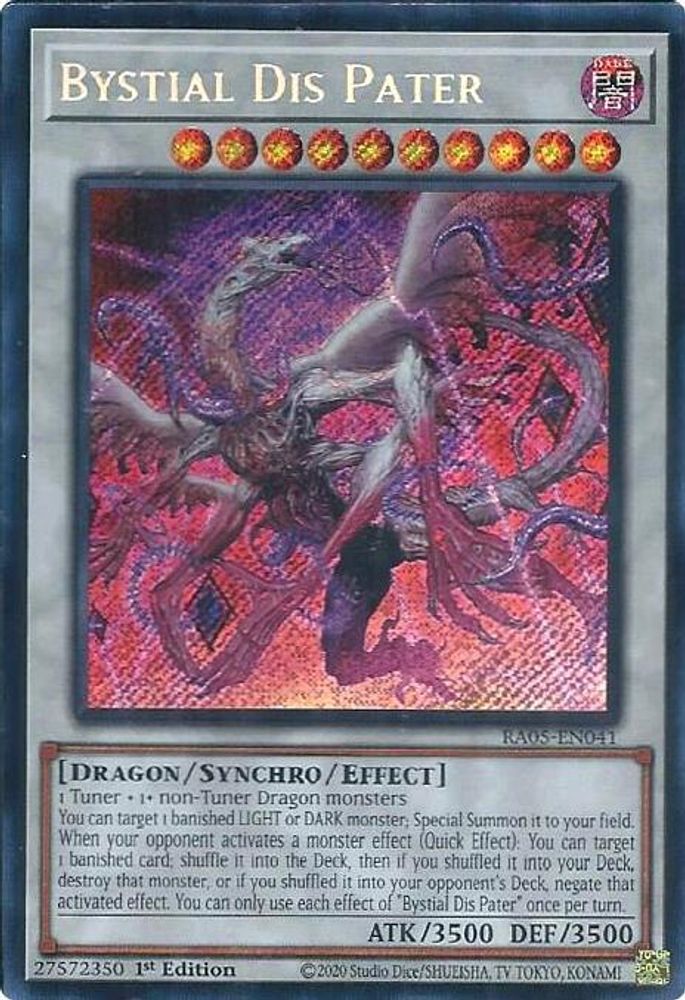 Bystial Dis Pater (Secret Rare) (RA05-EN041) - Secret Rare