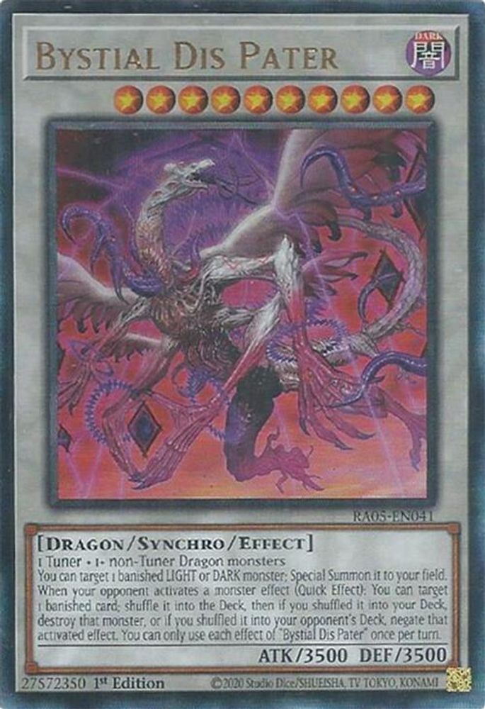 Bystial Dis Pater (Ultimate Rare) (RA05-EN041) - Ultimate Rare