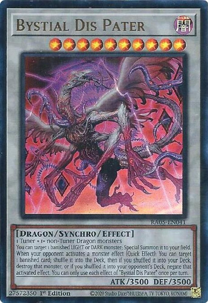 Bystial Dis Pater (Ultra Rare) (RA05-EN041) - Ultra Rare