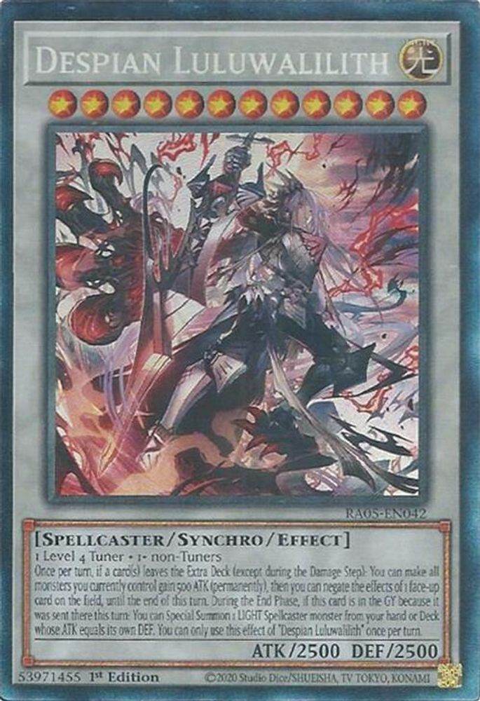Despian Luluwalilith (Collector's Rare) (RA05-EN042) - Collector's Rare