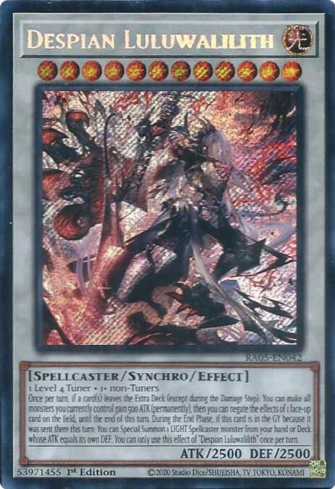 Despian Luluwalilith (Secret Rare) (RA05-EN042) - Secret Rare