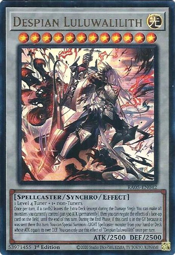 Despian Luluwalilith (Ultra Rare) (RA05-EN042) - Ultra Rare