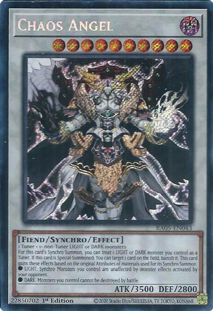 Chaos Angel (Secret Rare) (RA05-EN043) - Secret Rare