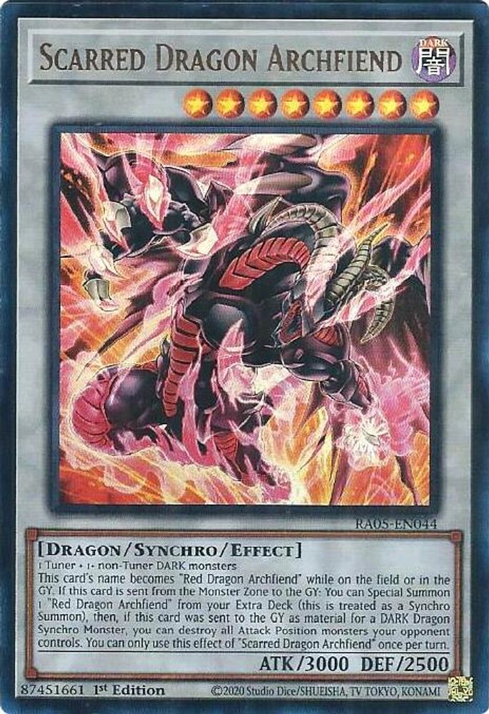 Scarred Dragon Archfiend (Ultra Rare) (RA05-EN044) - Ultra Rare