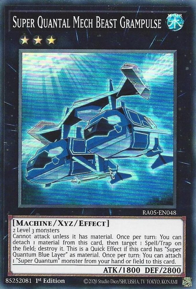 Super Quantal Mech Beast Grampulse (RA05-EN048) - Super Rare