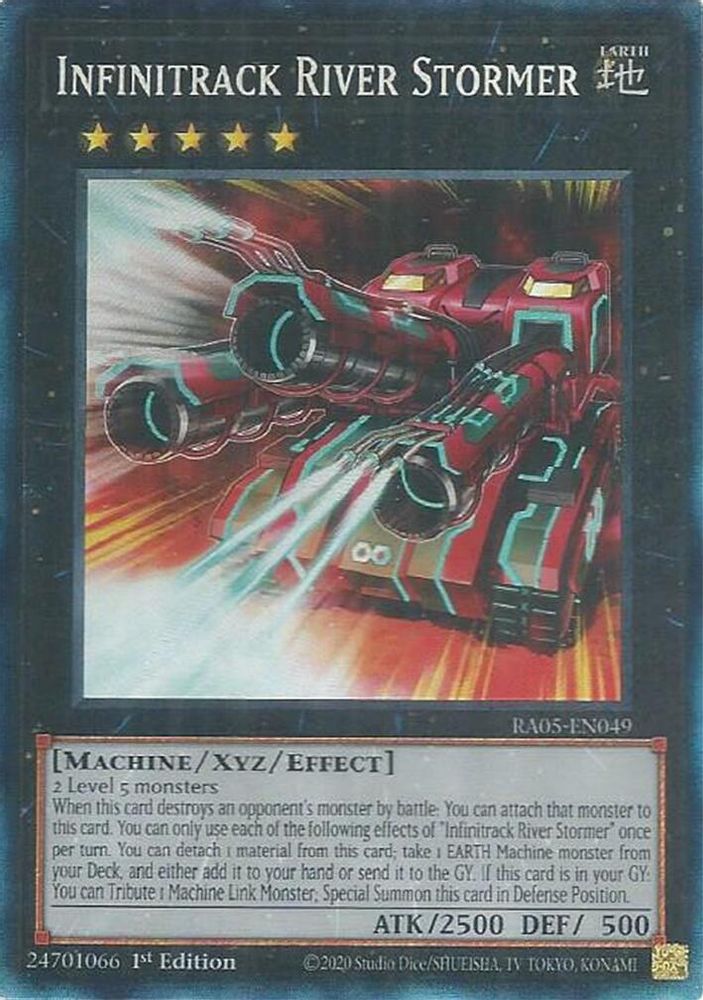 Infinitrack River Stormer (Collector's Rare) (RA05-EN049) - Collector's Rare