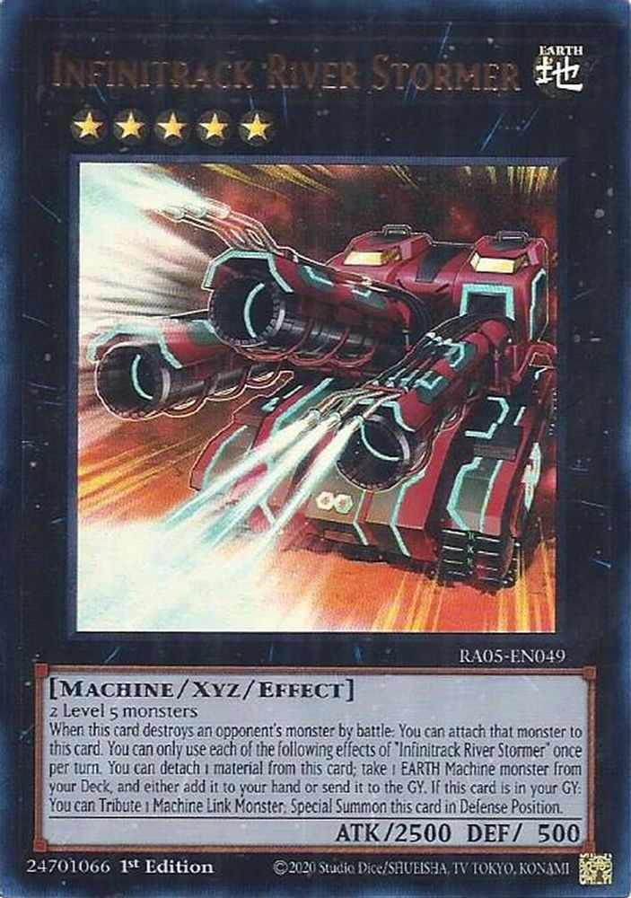 Infinitrack River Stormer (Ultra Rare) (RA05-EN049) - Ultra Rare
