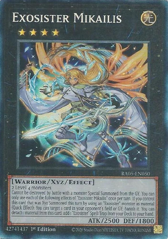 Exosister Mikailis (Collector's Rare) (RA05-EN050) - Collector's Rare