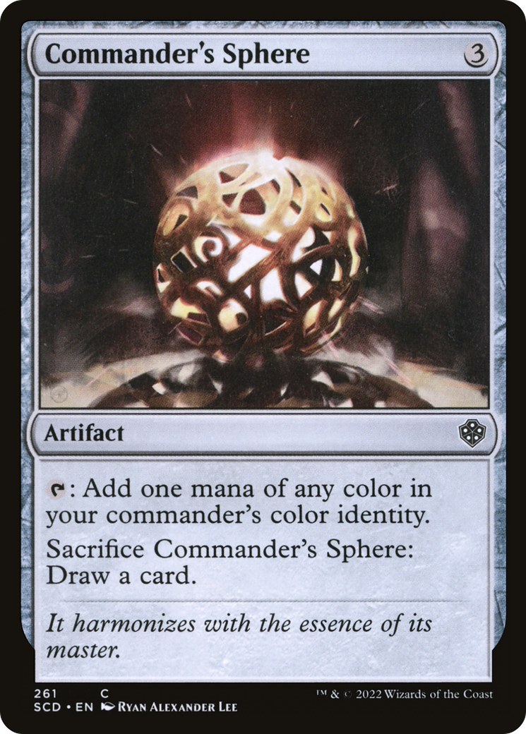 Sphère du commandant [Decks de commande de démarrage] 