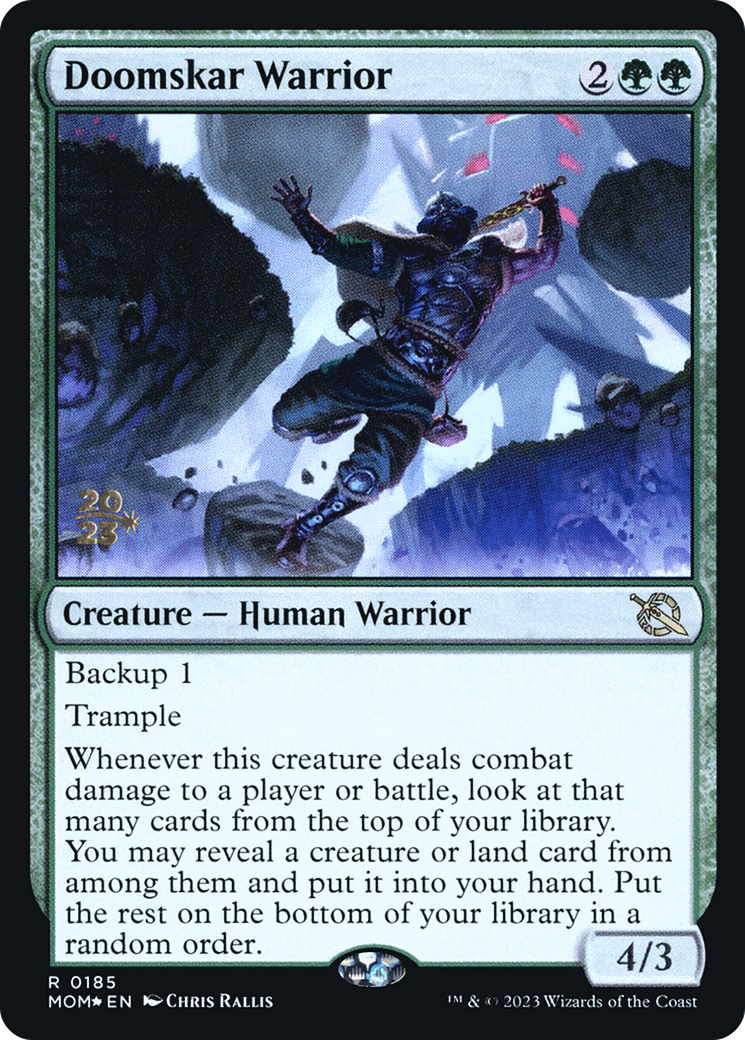 Doomskar Warrior [Promotions avant-première de la Marche de la Machine] 