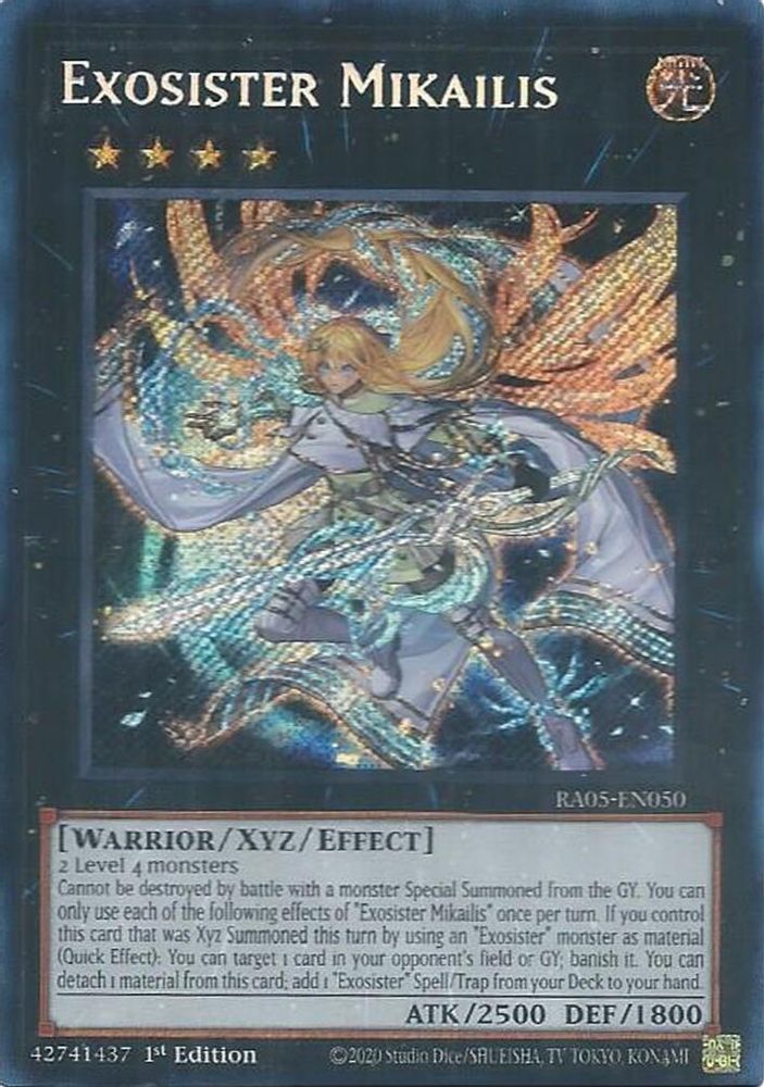 Exosister Mikailis (Secret Rare) (RA05-EN050) - Secret Rare