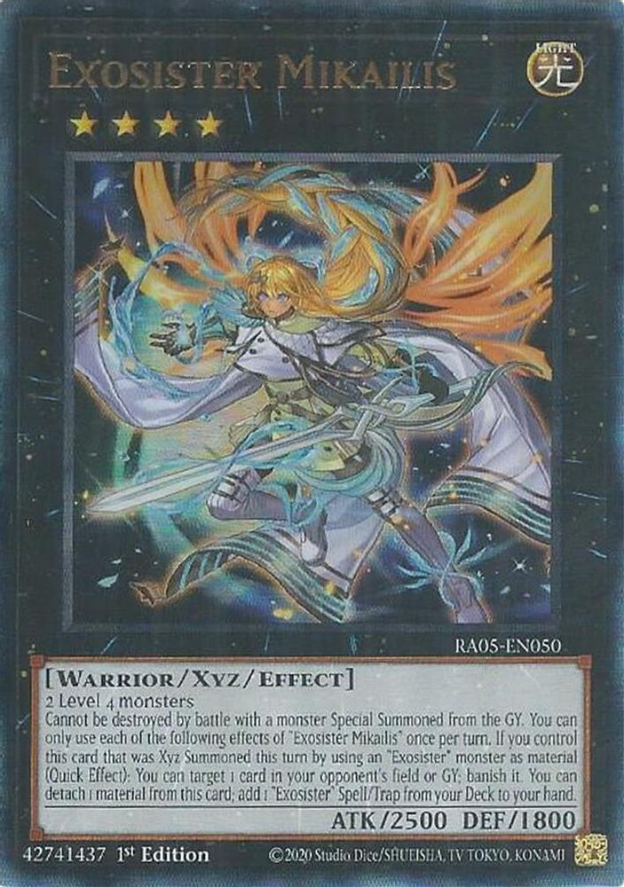 Exosister Mikailis (Ultimate Rare) (RA05-EN050) - Ultimate Rare