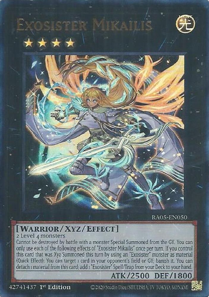 Exosister Mikailis (Ultra Rare) (RA05-EN050) - Ultra Rare