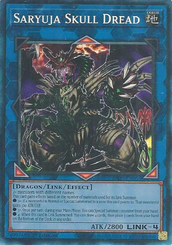 Saryuja Skull Dread (Collector's Rare) (RA05-EN053) - Collector's Rare