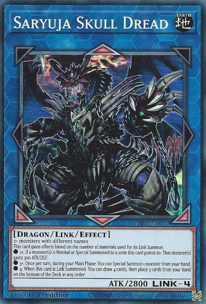 Saryuja Skull Dread (RA05-EN053) - Super Rare