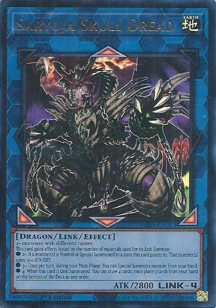Saryuja Skull Dread (Ultra Rare) (RA05-EN053) - Ultra Rare