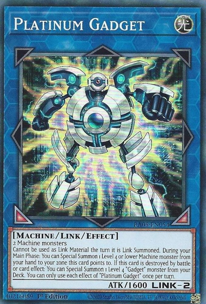 Platinum Gadget (RA05-EN054) - Super Rare