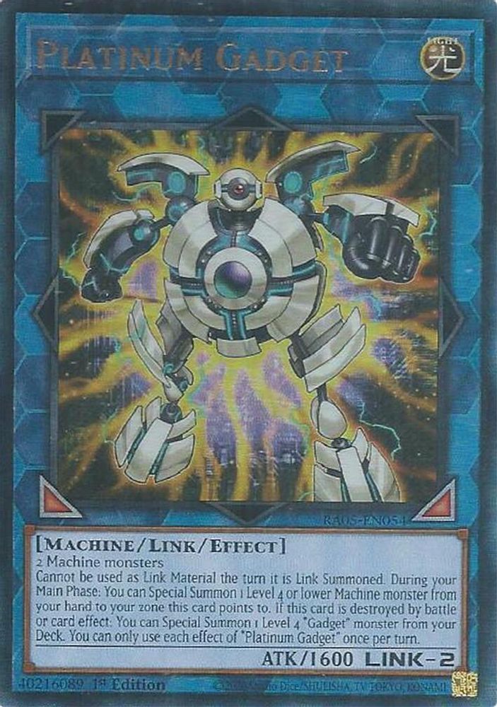 Platinum Gadget (Ultimate Rare) (RA05-EN054) - Ultimate Rare