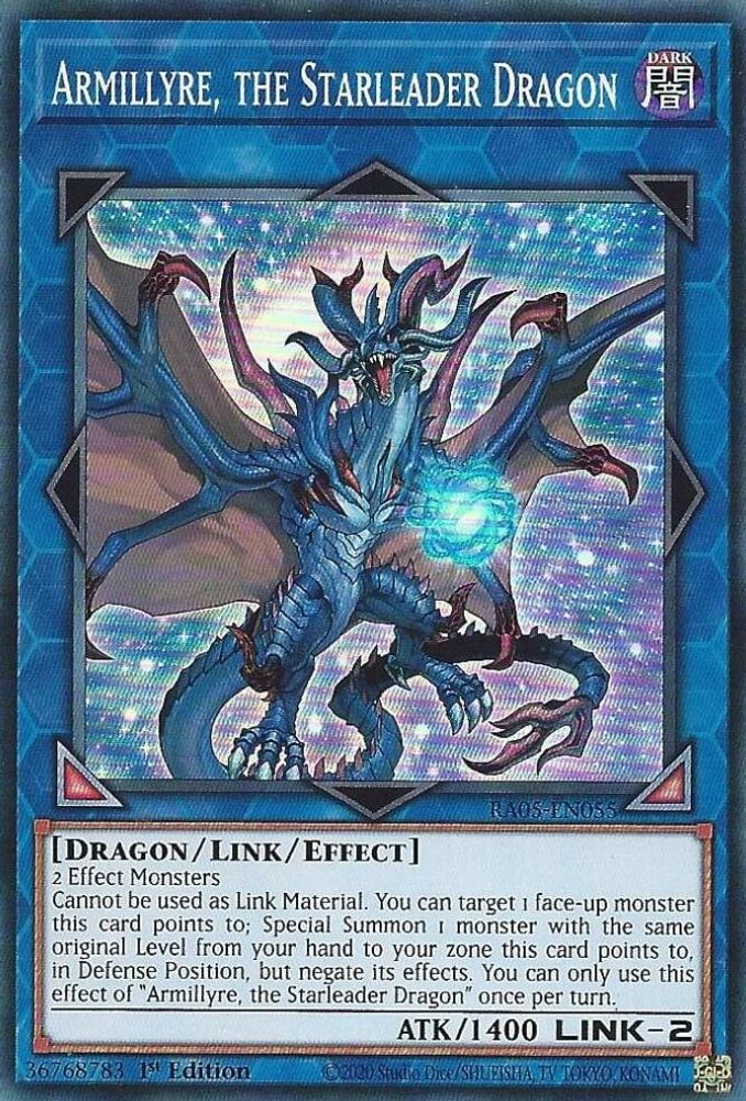Armillyre, the Starleader Dragon (RA05-EN055) - Super Rare