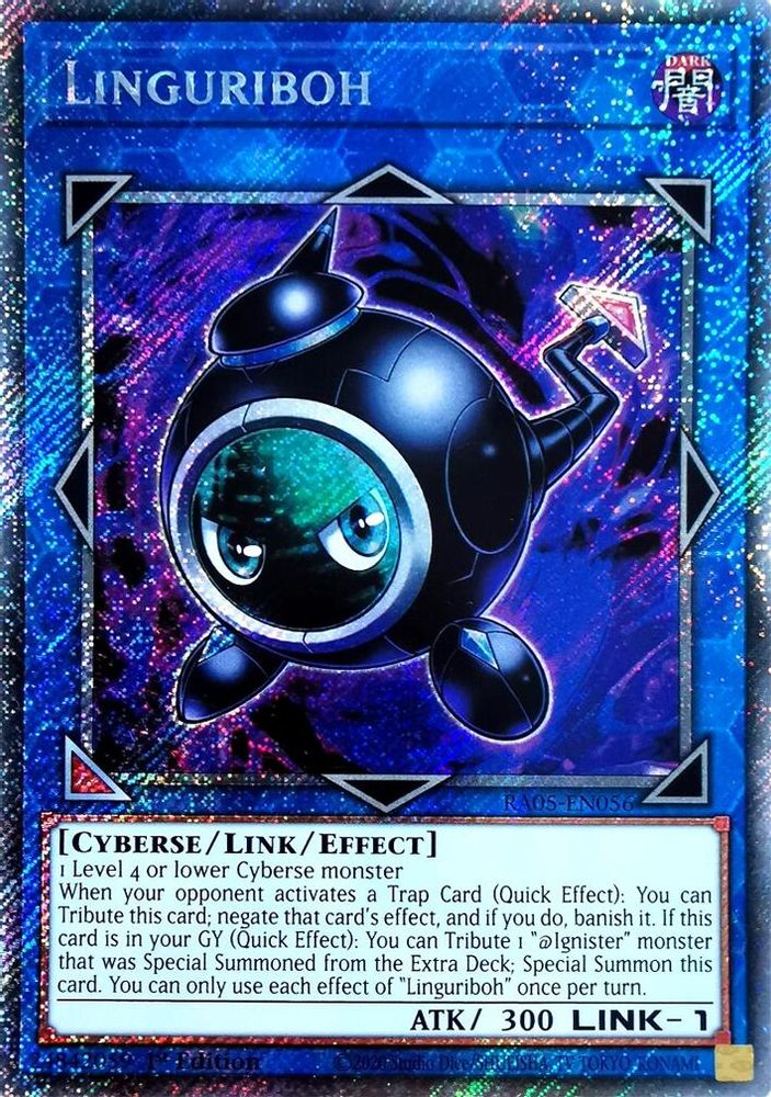 Linguriboh (Platinum Secret Rare) (RA05-EN056) - Platinum Secret Rare