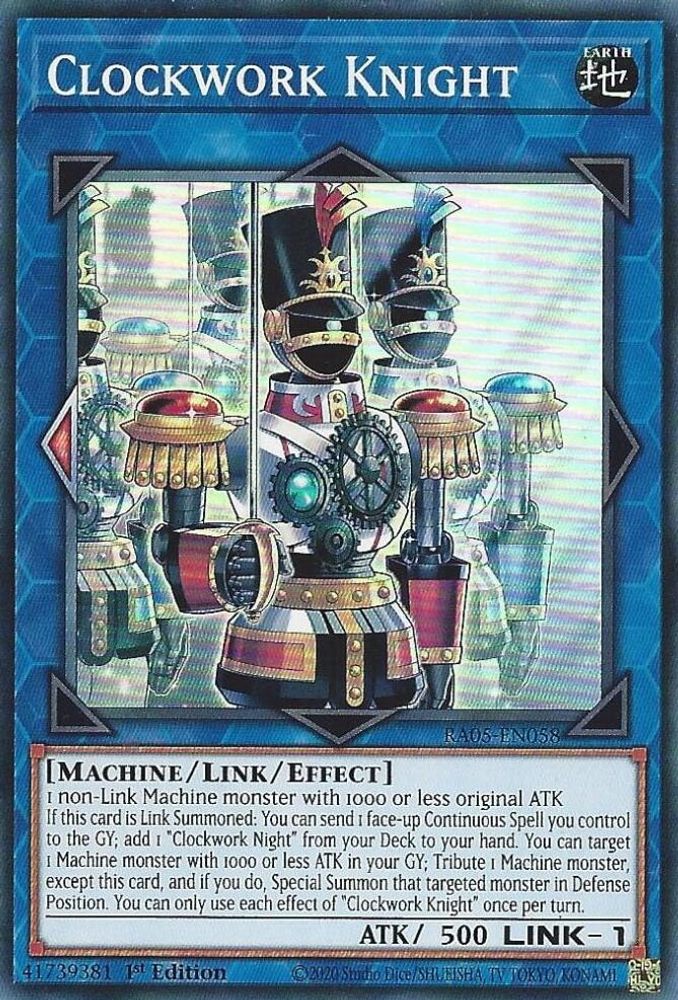 Clockwork Knight (RA05-EN058) - Super Rare