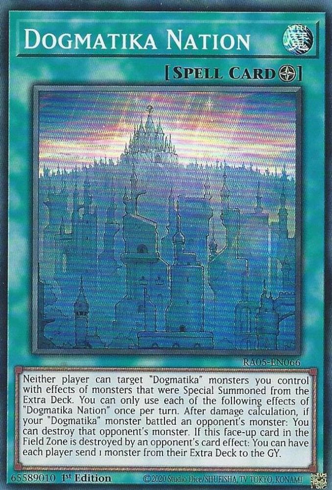 Dogmatika Nation (RA05-EN066) - Super Rare