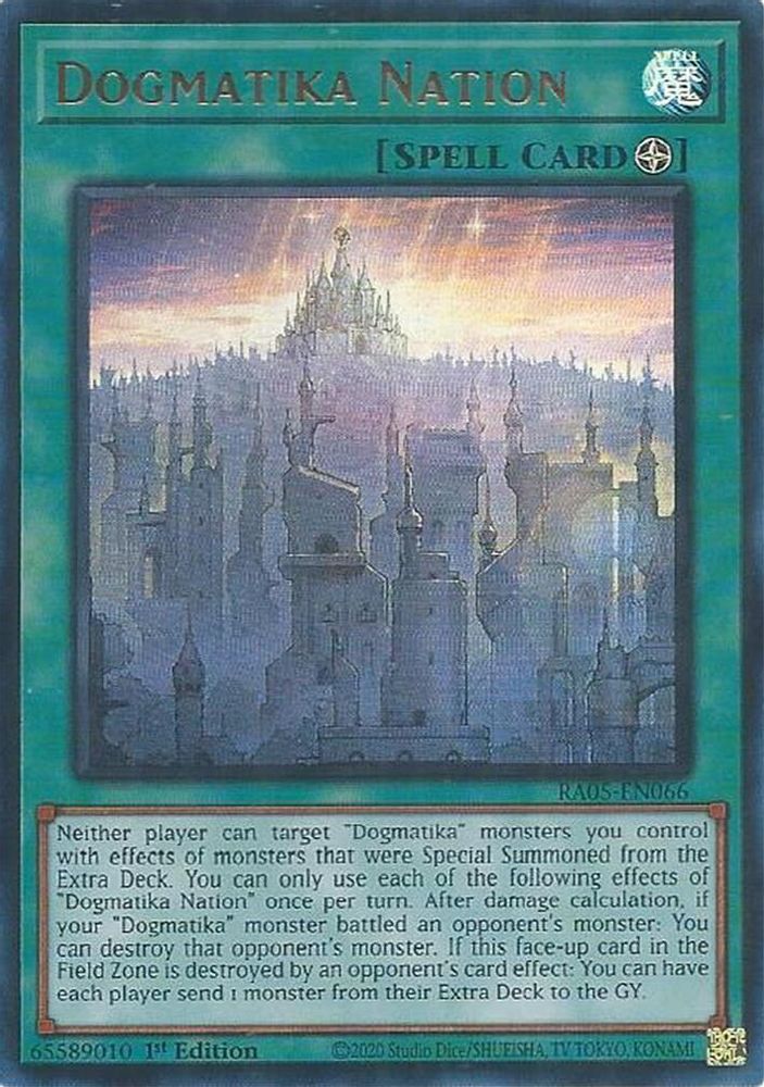 Dogmatika Nation (Ultra Rare) (RA05-EN066) - Ultra Rare