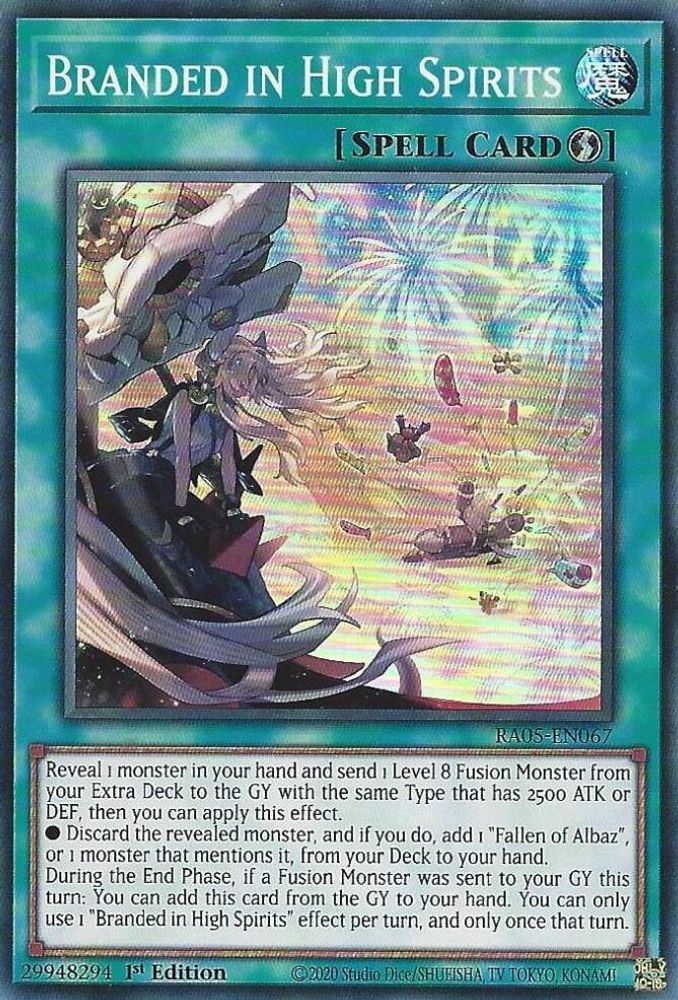 Branded in High Spirits (RA05-EN067) - Super Rare