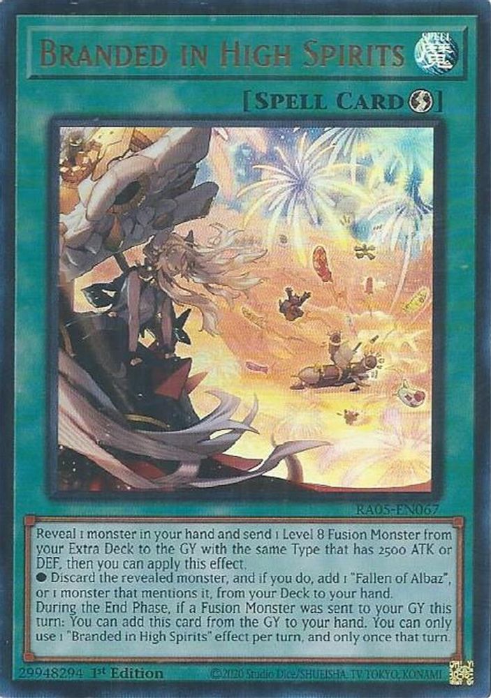 Branded in High Spirits (Ultra Rare) (RA05-EN067) - Ultra Rare