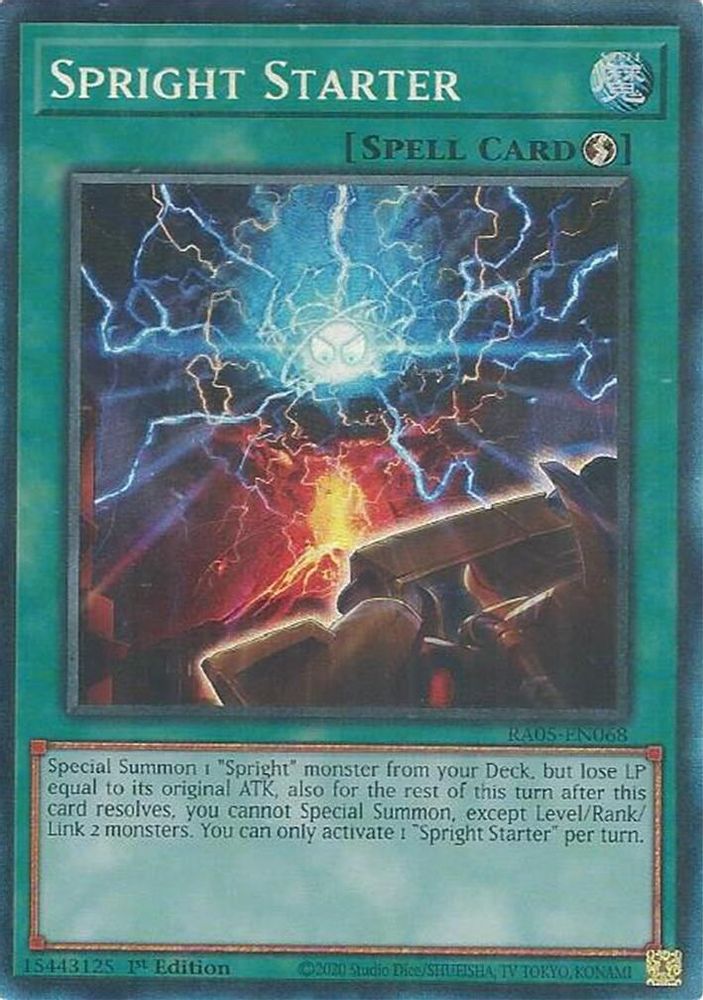 Spright Starter (Collector's Rare) (RA05-EN068) - Collector's Rare
