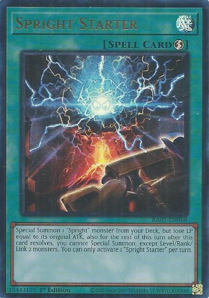 Spright Starter (Ultra Rare) (RA05-EN068) - Ultra Rare