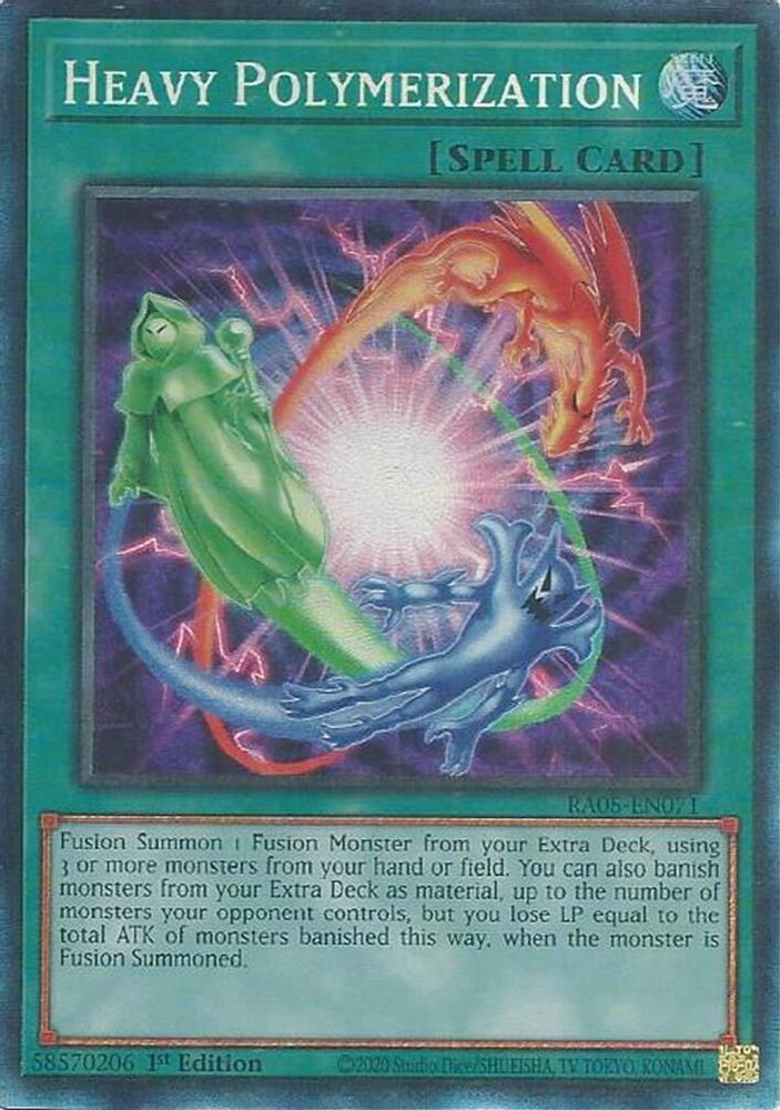 Heavy Polymerization (Collector's Rare) (RA05-EN071) - Collector's Rare