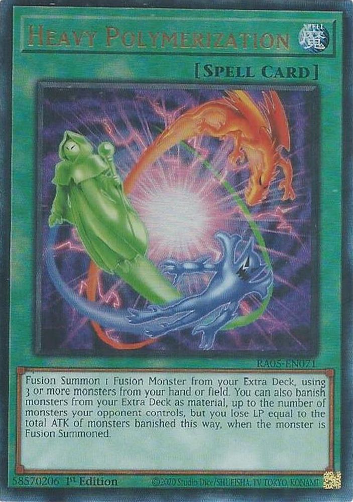 Heavy Polymerization (Ultimate Rare) (RA05-EN071) - Ultimate Rare