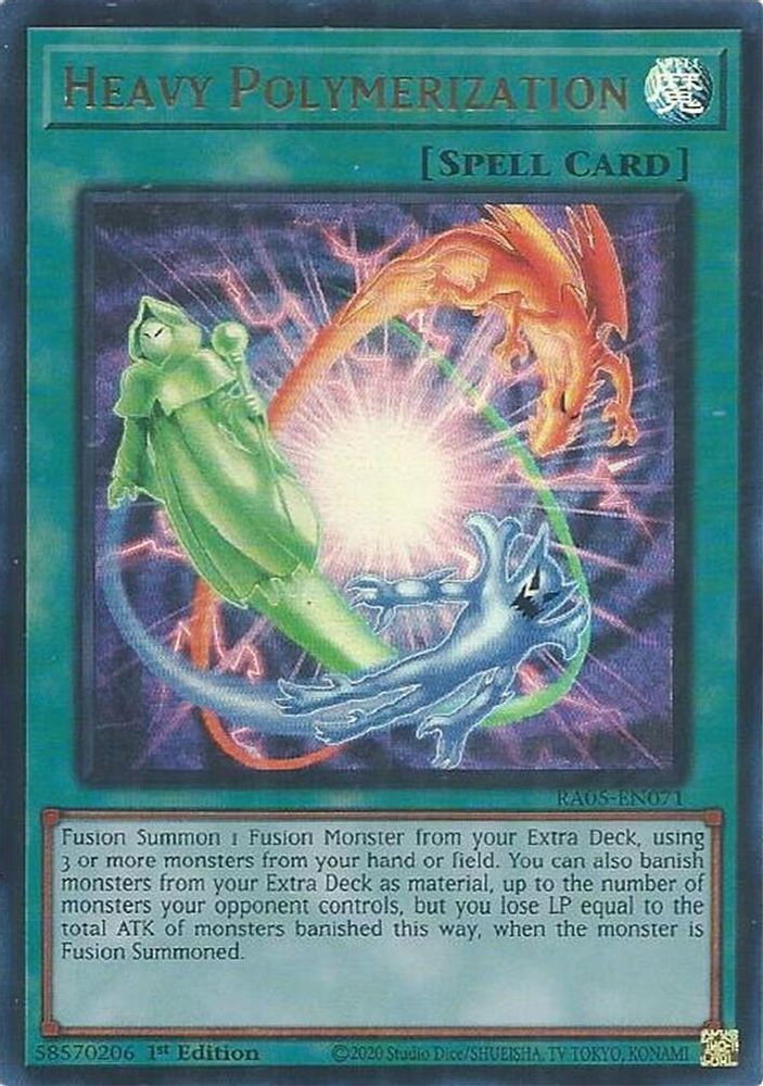 Heavy Polymerization (Ultra Rare) (RA05-EN071) - Ultra Rare