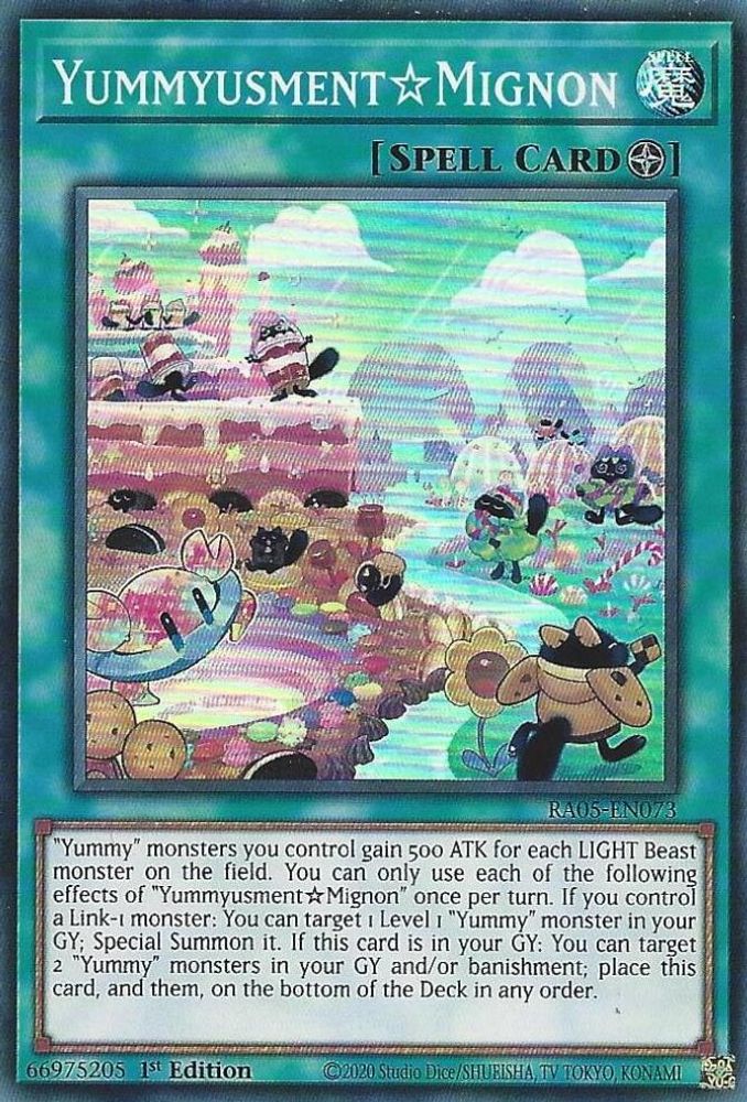YummyusmentMignon (RA05-EN073) - Super Rare