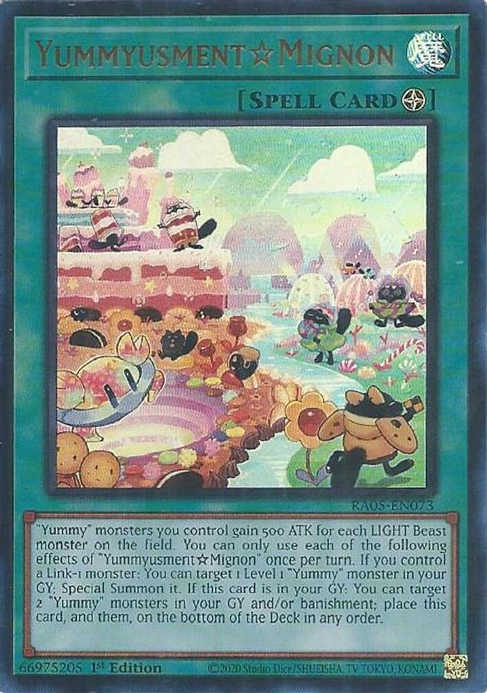 YummyusmentMignon (Ultra Rare) (RA05-EN073) - Ultra Rare