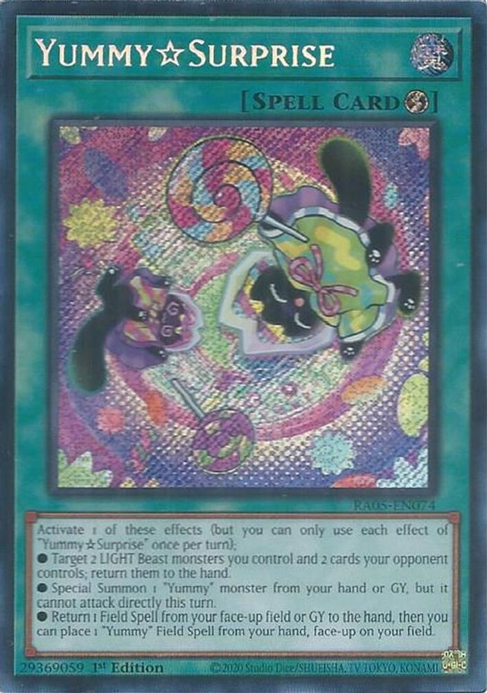 YummySurprise (Secret Rare) (RA05-EN074) - Secret Rare