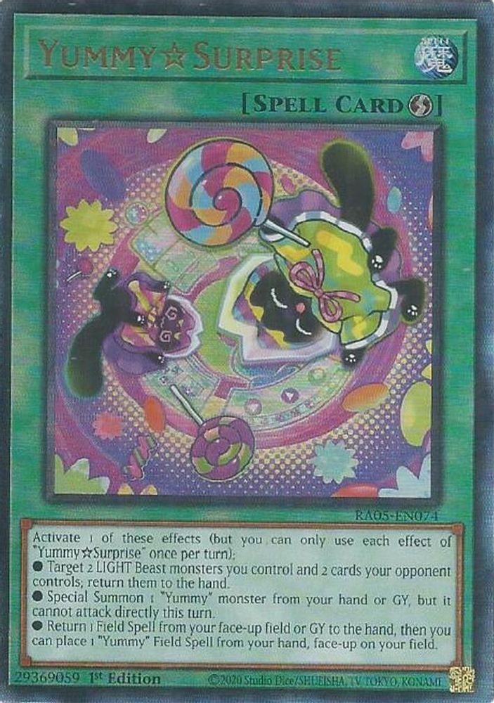 YummySurprise (Ultimate Rare) (RA05-EN074) - Ultimate Rare