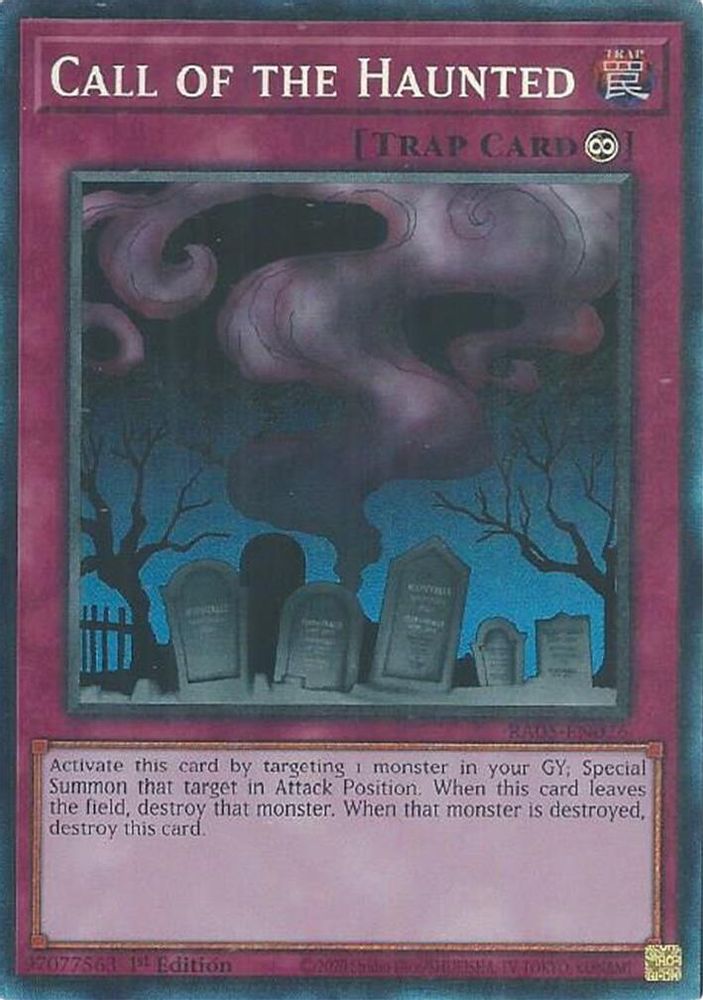 Call of the Haunted (Collector's Rare) (RA05-EN076) - Collector's Rare