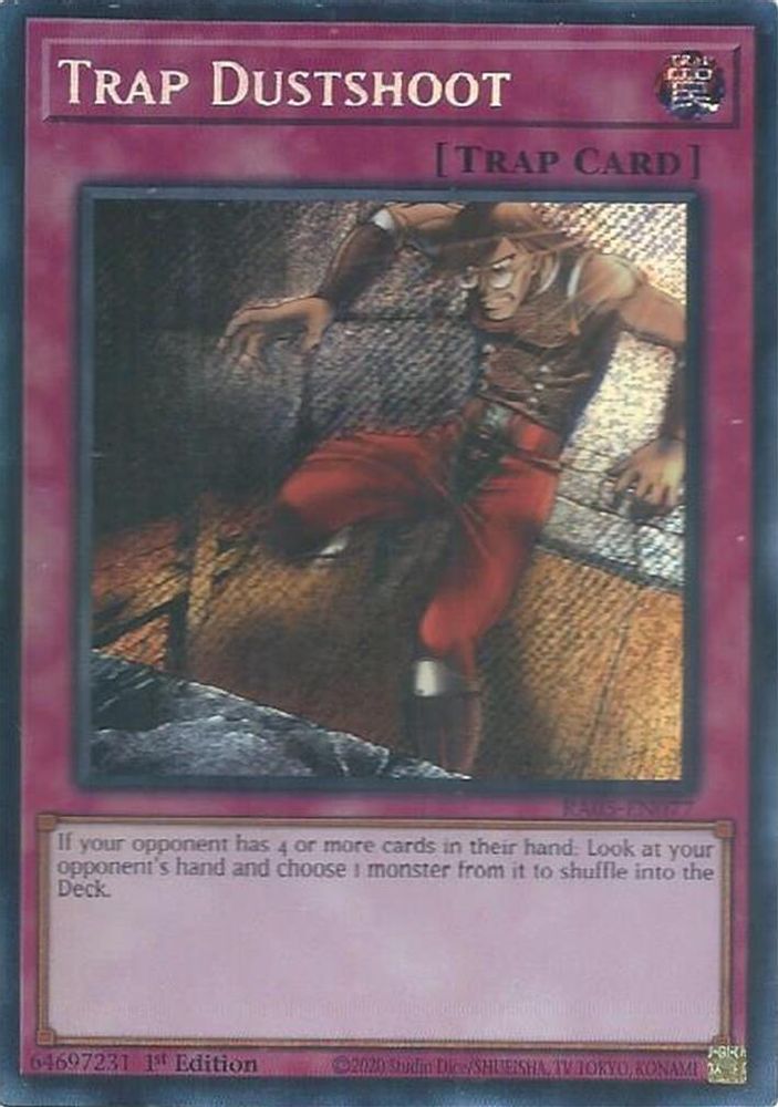 Trap Dustshoot (Secret Rare) (RA05-EN077) - Secret Rare