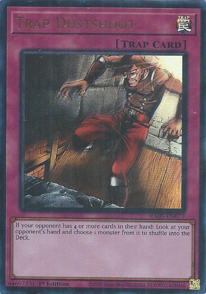 Trap Dustshoot (Ultra Rare) (RA05-EN077) - Ultra Rare