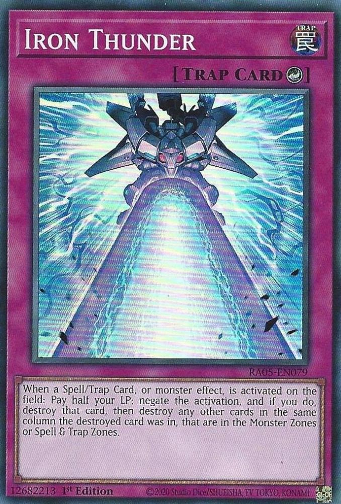 Iron Thunder (RA05-EN079) - Super Rare